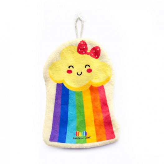 Rainbow Cute Hand Towel