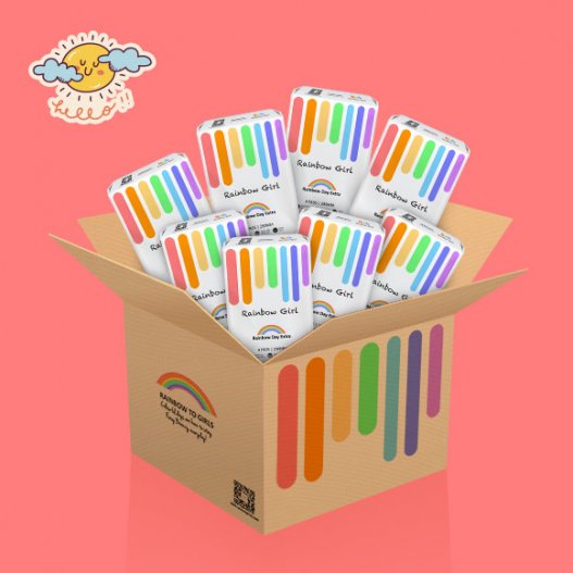 Rainbow Day Extra Box (290mm) 