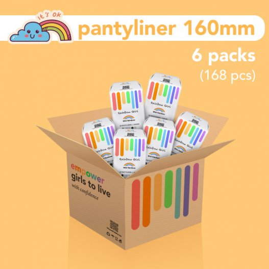 Mini Rainbow Box (160mm) x 6 Packs